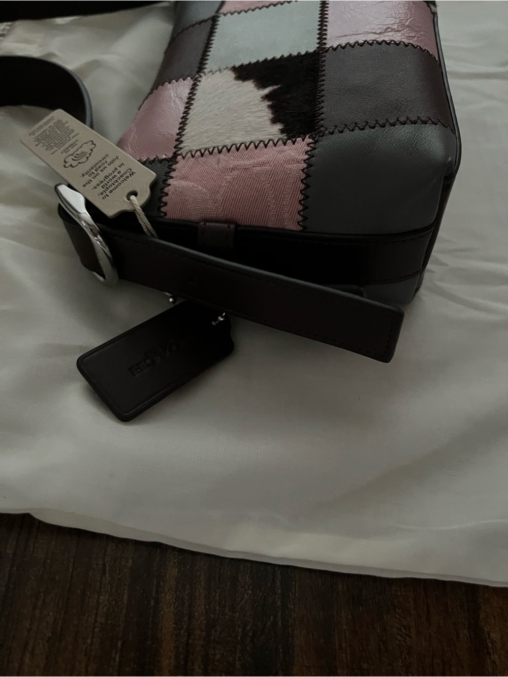 Coachtopia pink Alter Ego Small Slouchy Shoulder Bag - Picture 4 of 4
